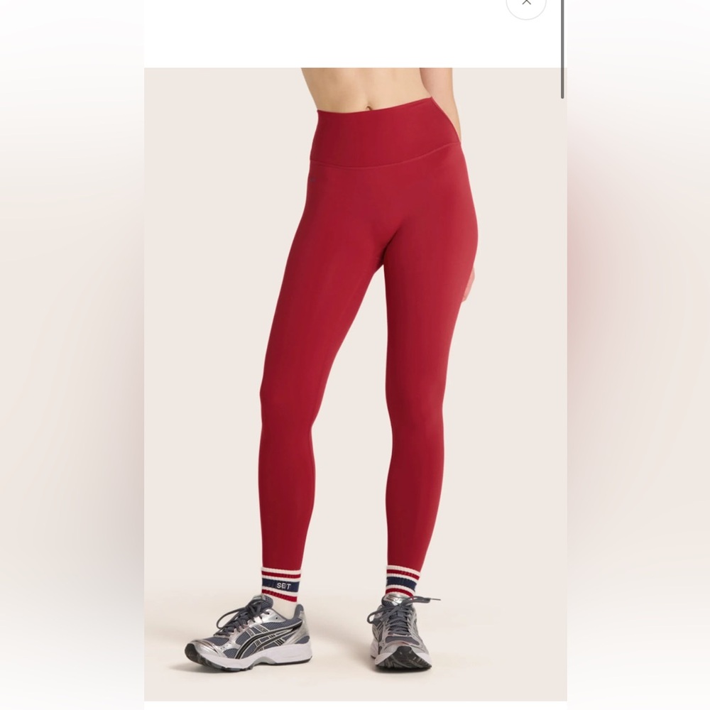 SET active ladybug red leggings